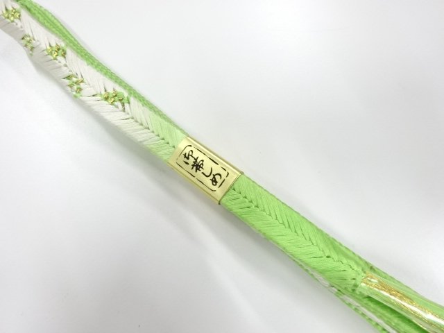 未使用品　正絹　手組帯締め